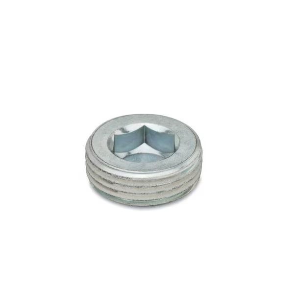 DIN906-ST-M10X1-A Threaded Plugs, Tapered Thread, J.W. Winco, Mfr#: 906-ST-M10X1-A